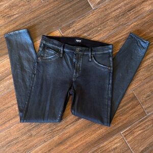 LIKE NEW Hudson Jeans Lilly Midrise Ankle Skinny Coated Jeans